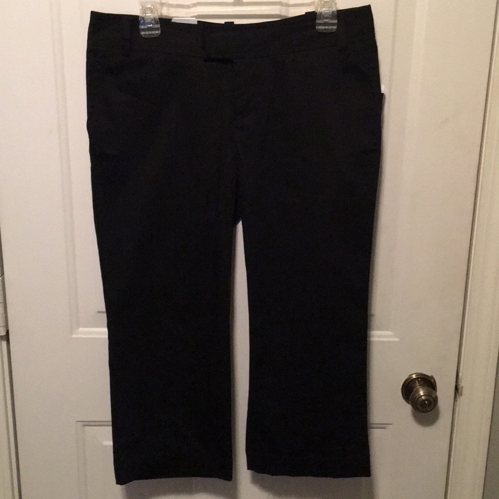 Mossimo cropped black pants